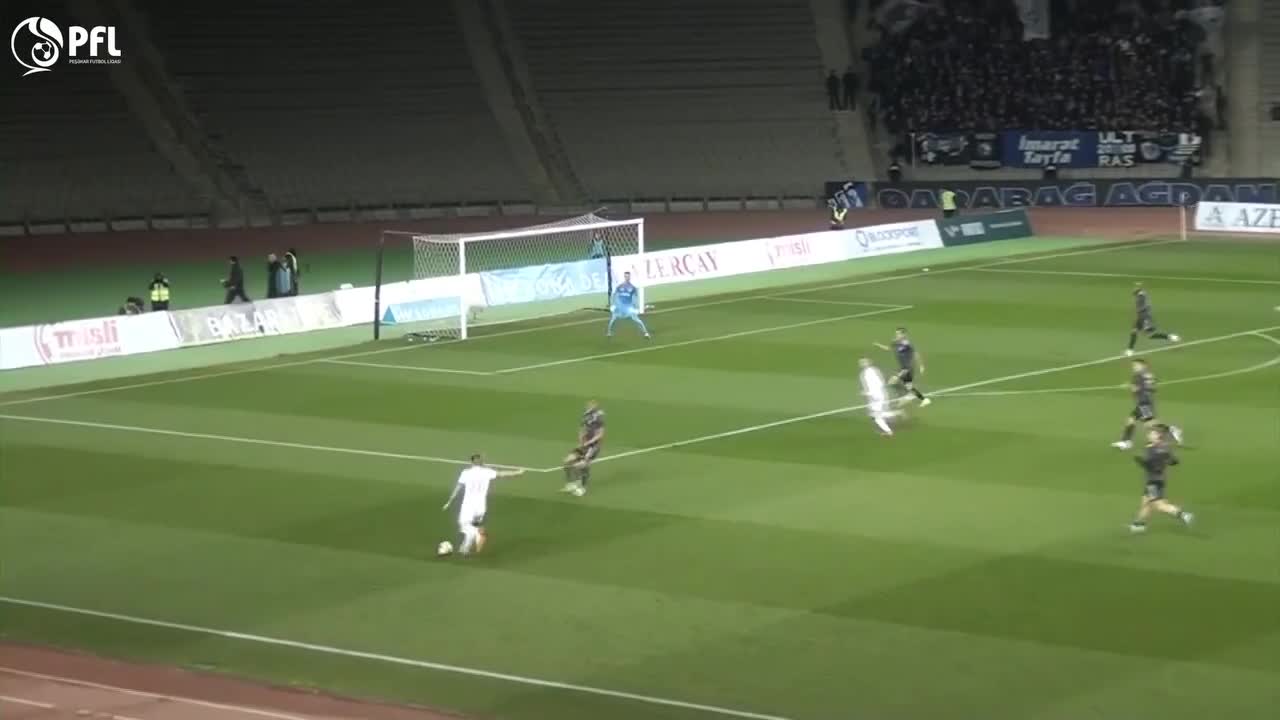 “Qarabağ” - “Sabah” matçındakı emosiyalar