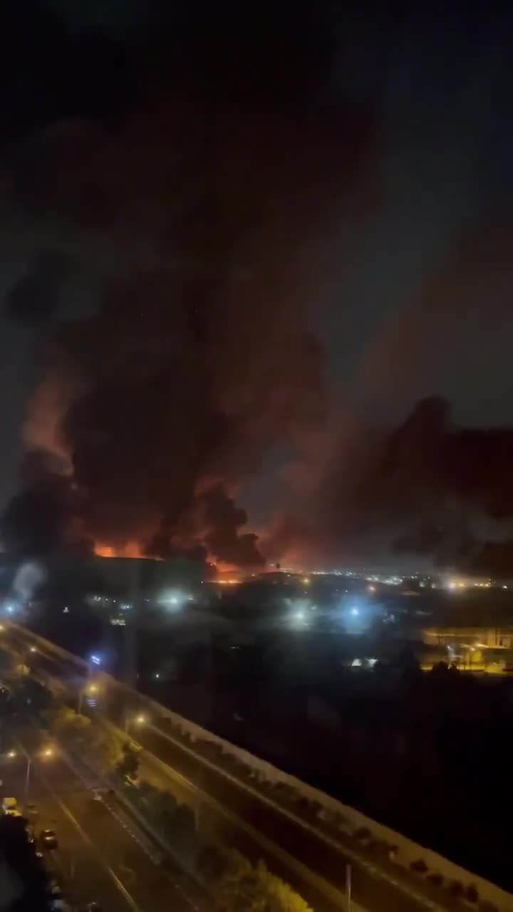 Tehranda hava limanı vuruldu