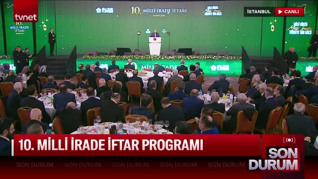 Ərdoğandan dünya gündəmi ilə bağlı təsirli çıxış