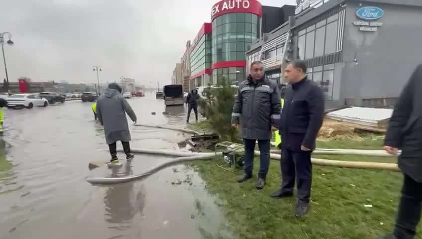 BŞİH müavini ərazilərə baxış keçirdi, tapşırıqlar verildi