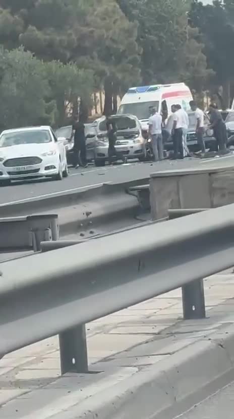 Qəzadan həmən sonra...