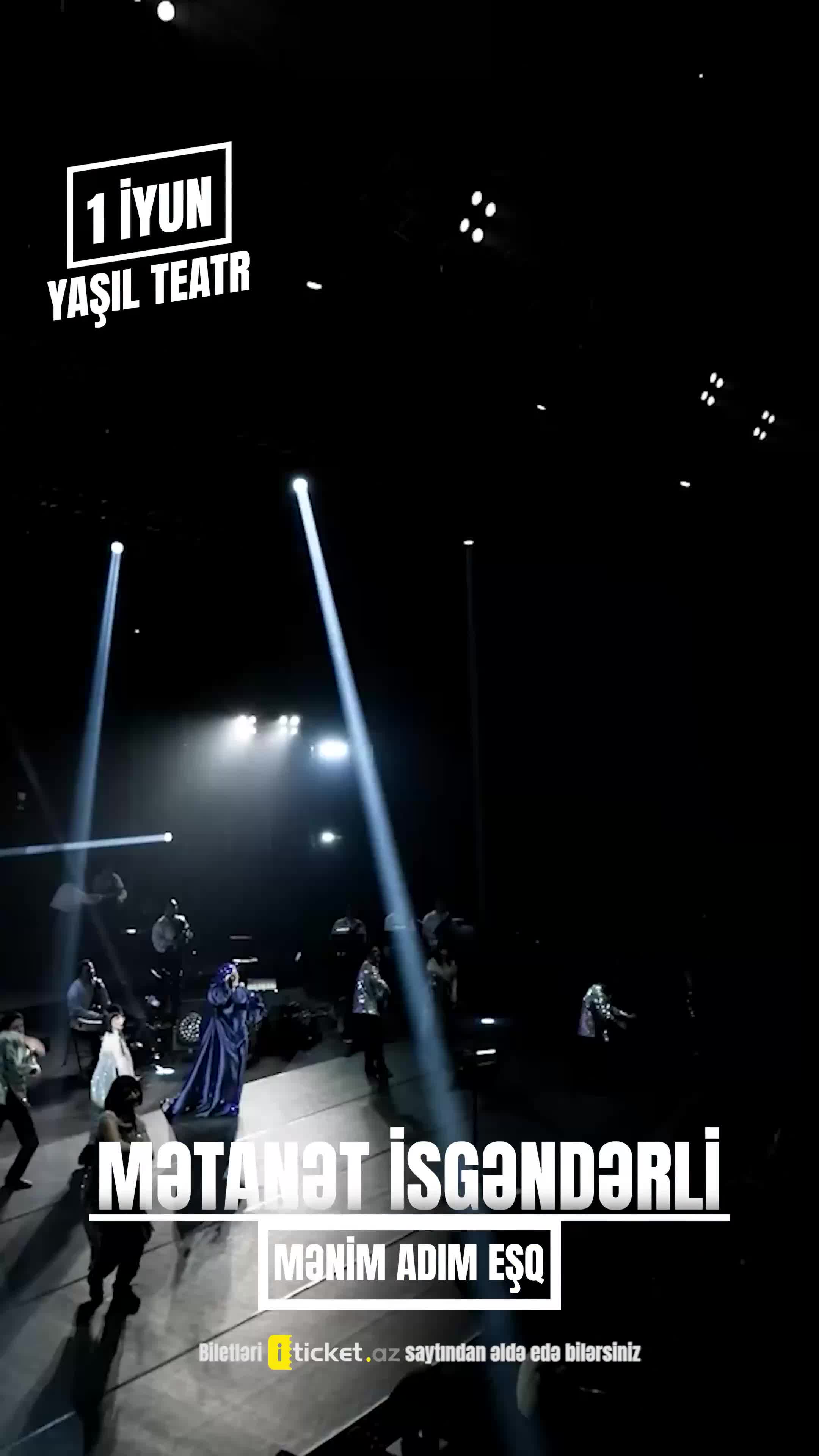 “Mənim adım eşq” solo konserti ilə səhnəyə çıxacaq