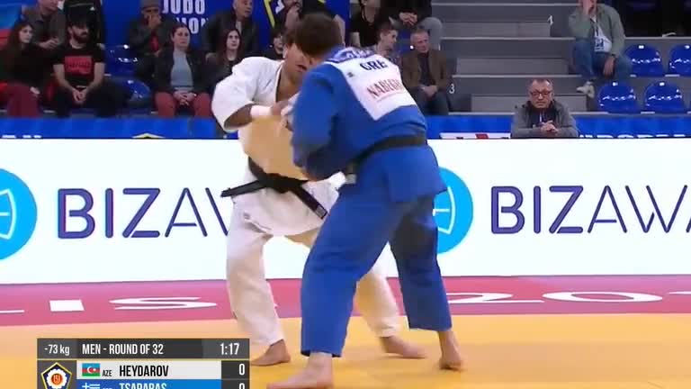 Hidayət Heydərov ipponla qalib gəldi