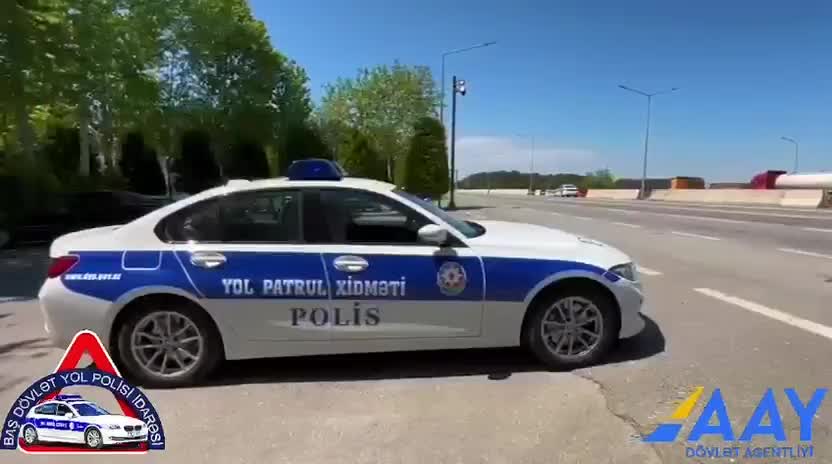 Yol infrastrukturuna zərər vuran sürücü saxlanıldı
