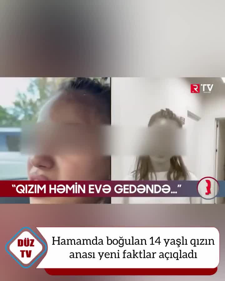 Dəm qazından zəhərlənən qızın anası danışdı