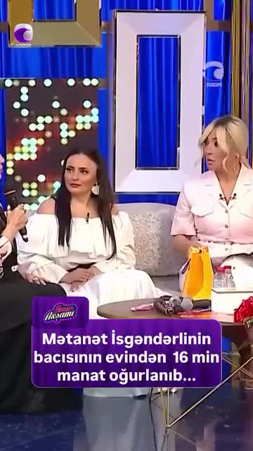 Mətanət İsgəndərlinin bacısının evindən oğurluq