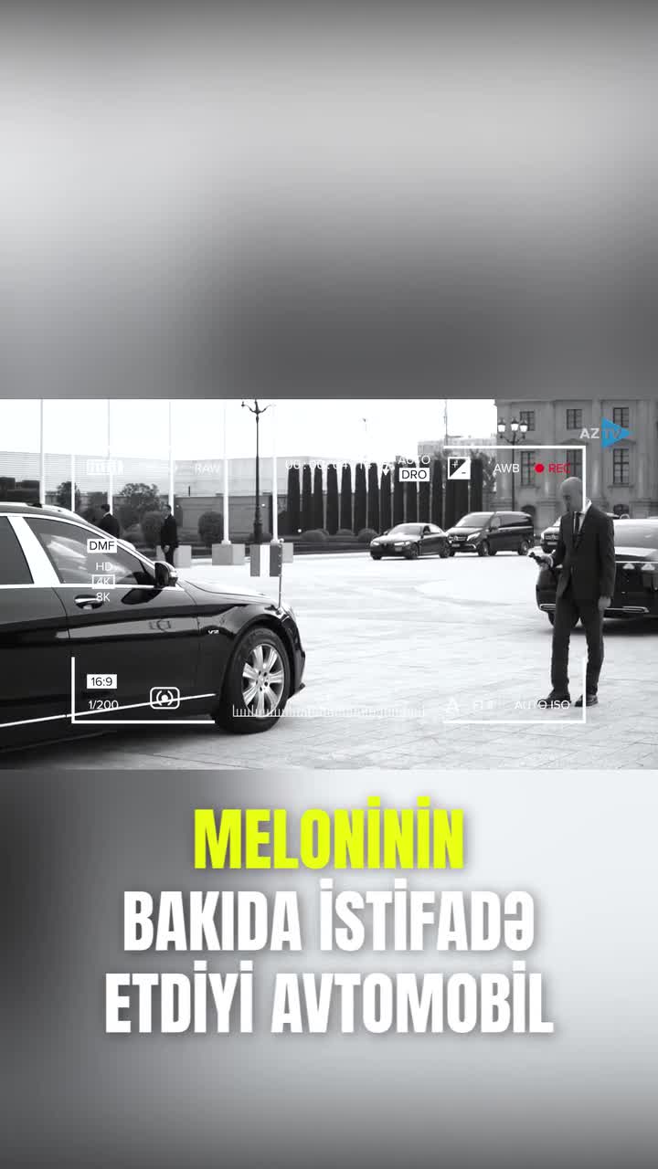 Meloni Bakı səfərində bu avtomobildən istifadə edib