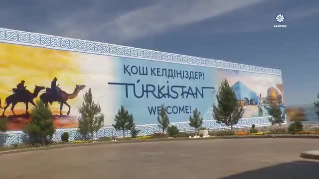 Prezident Qazaxıstandadır 