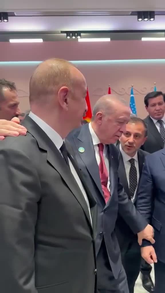 Liderlərin səmimi anları