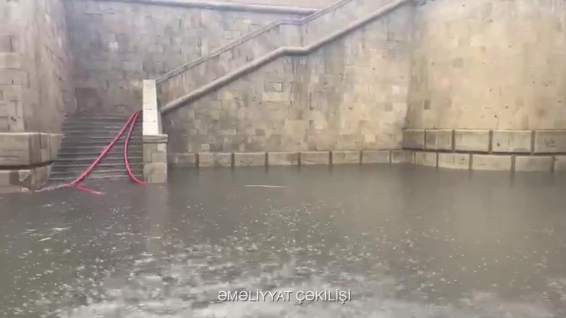 FHN intensiv yağışla bağlı tədbirlər həyata keçirir