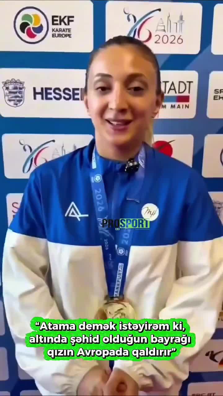 “Həmişə istəmişəm qızıl medalım olsun, atama həsr edim”