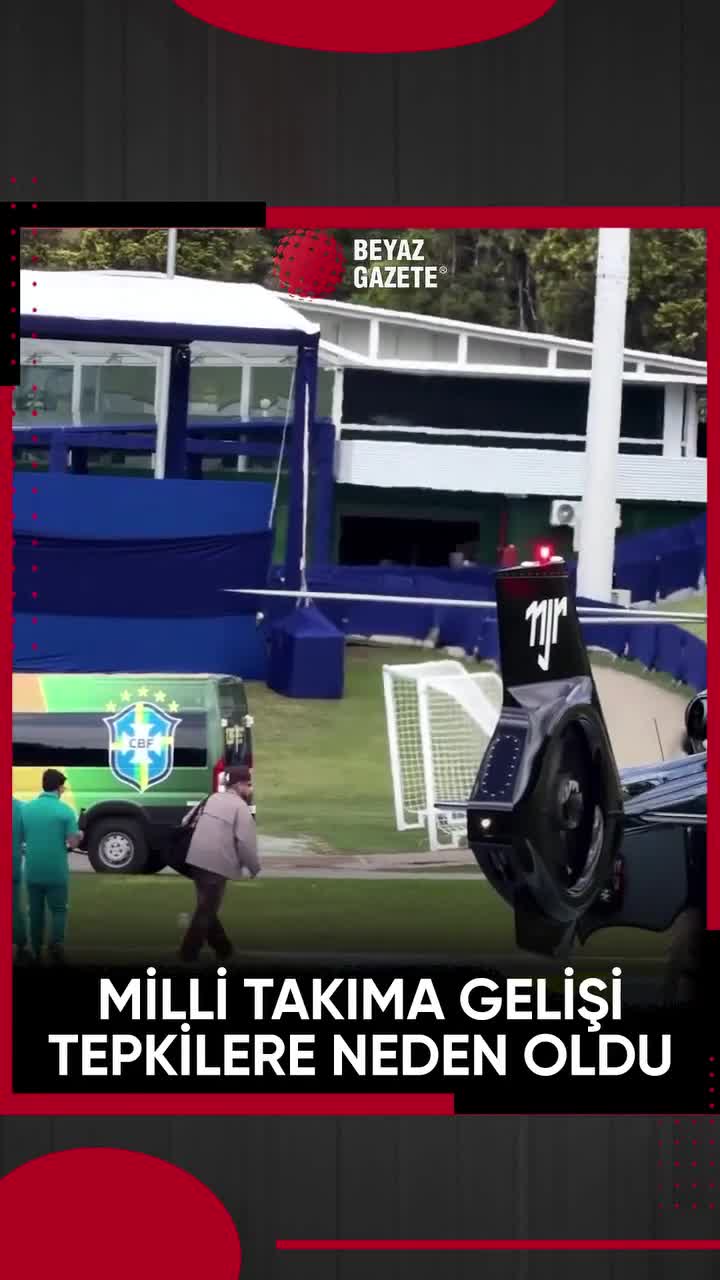 Neymar milli komandanın toplanışına şəxsi helikopteri ilə gəlib