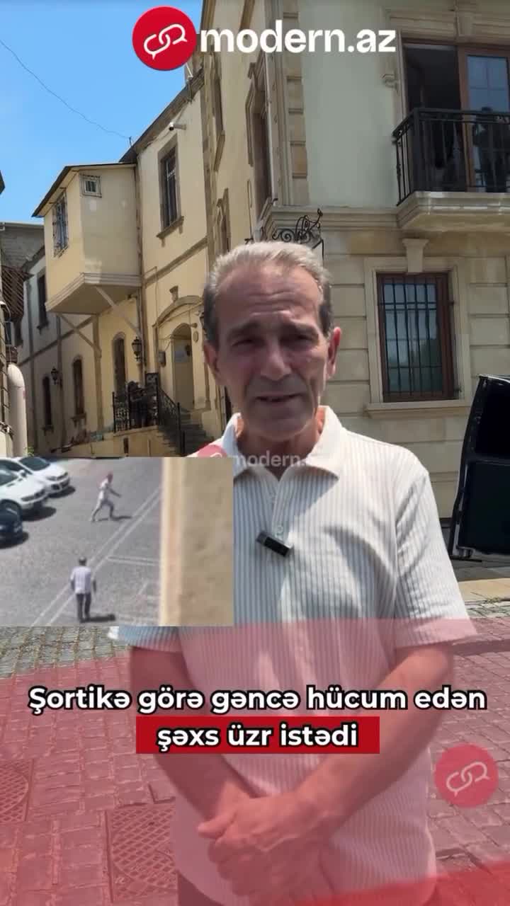 Şortikə görə gənci söyən şəxs üzr istədi