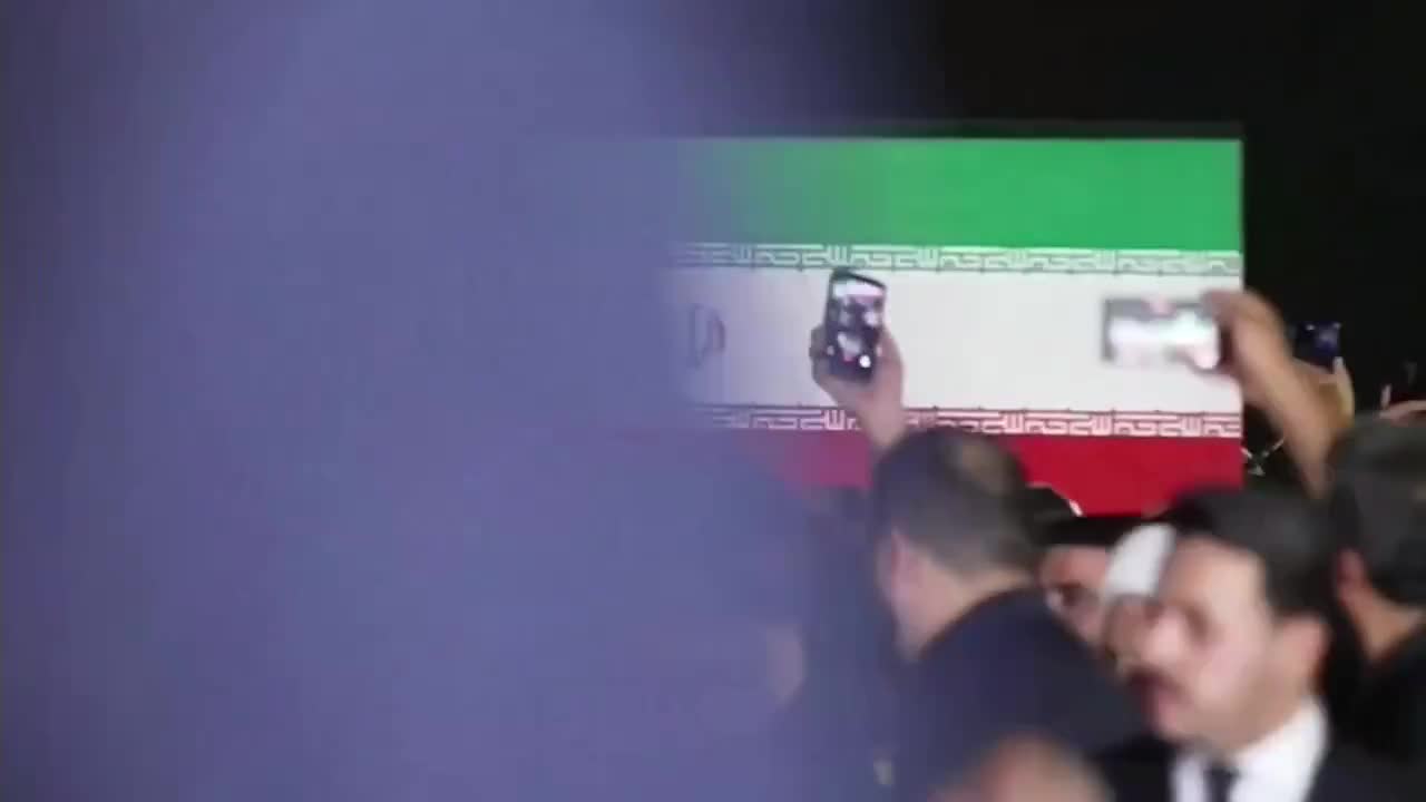 Xameneinin nəşi Nəcəfdə izdihamla qarşılandı - 3