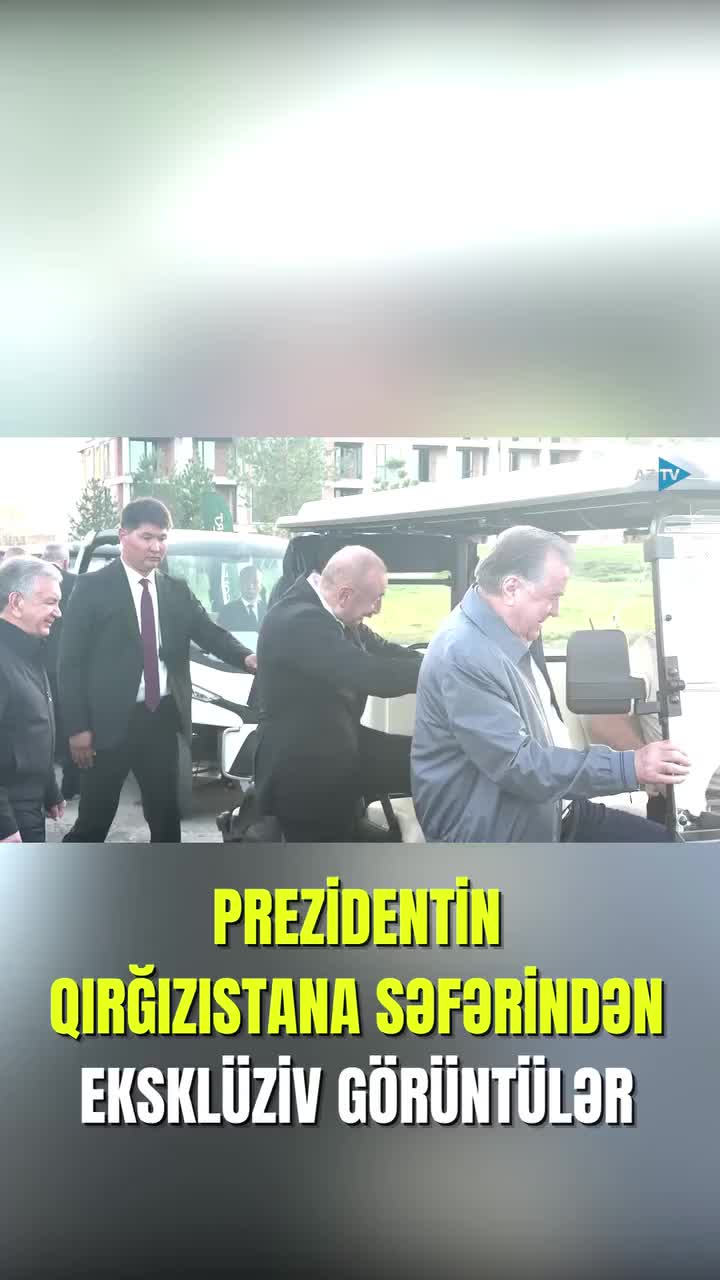Prezident qolf klubunun açılışında