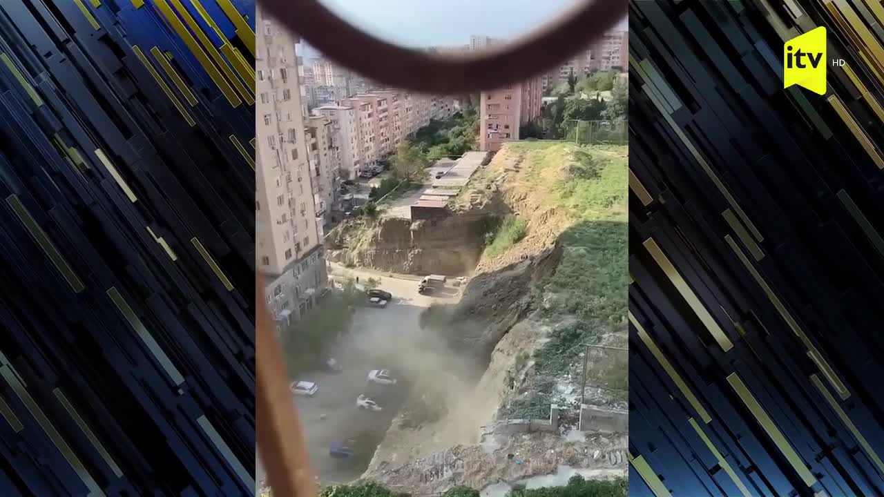 Əhmədlidə torpaq uçqunu