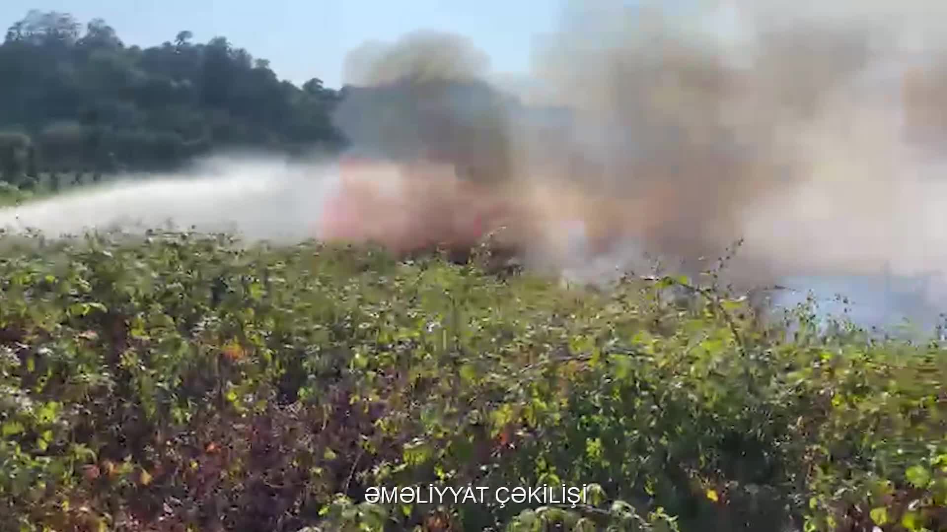 Lənkərandakı yanğın söndürüldü
