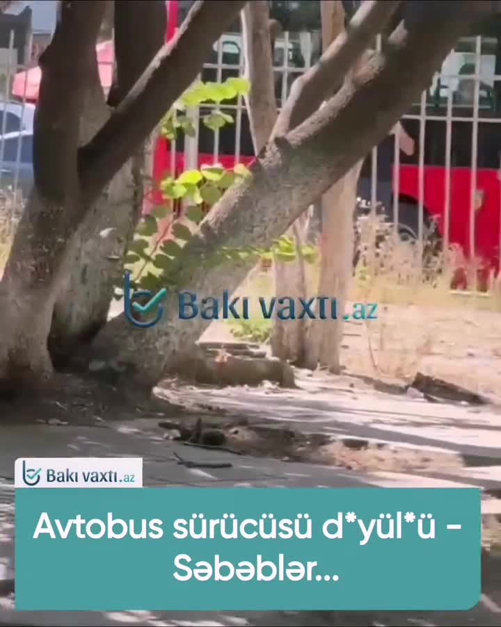 Bakıda avtobus sürücüsü döyüldü