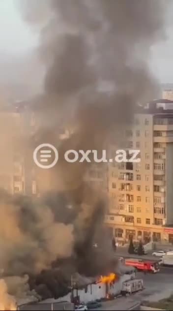 Məmmədli dairəsində güclü yanğın
