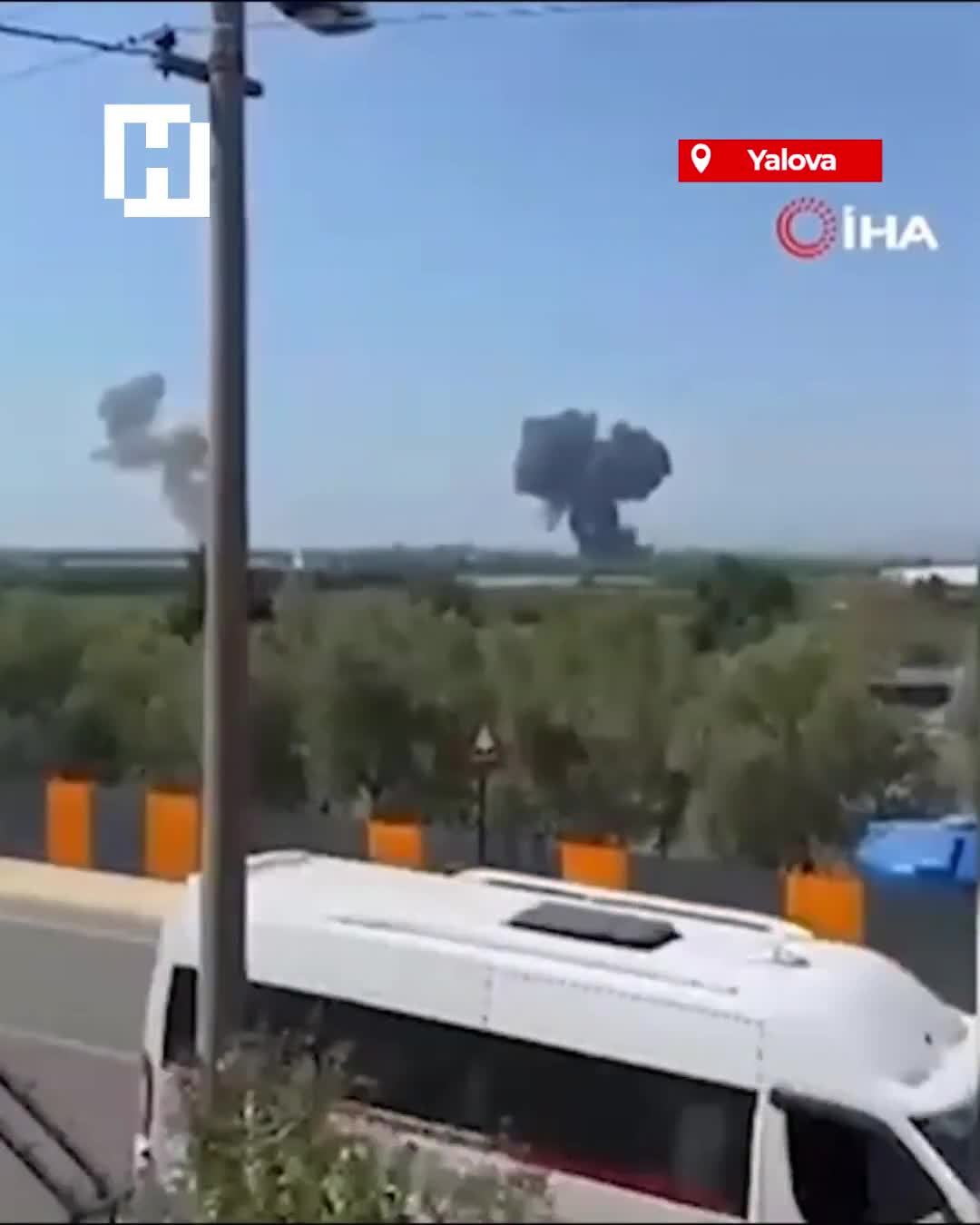 Türkiyədə təlim təyyarəsi qəzaya düşdü