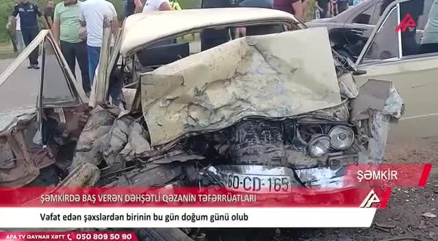 Qəzada ölən Elvinin bu gün doğum günü imiş