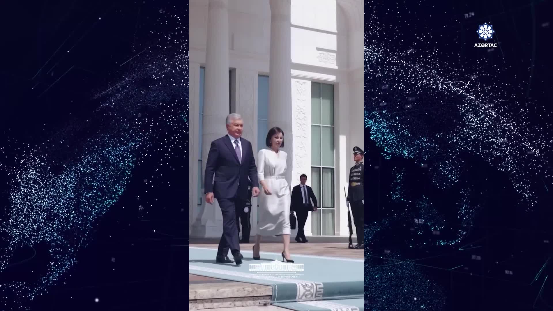 Şavkat Mirziyoyev Prezidentin səfəri ilə bağlı paylaşım etdi