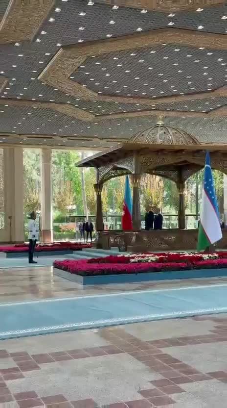 Daşkənddə İlham Əliyevin rəsmi qarşılanma mərasimi oldu - 2