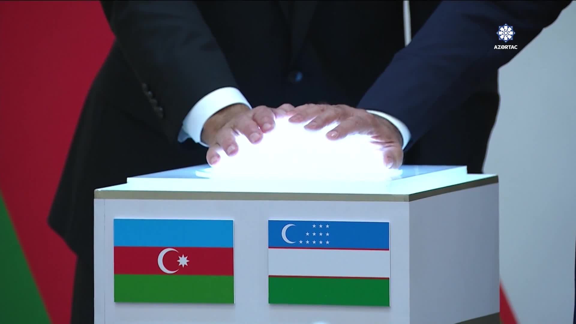 Prezidentlər açılış və təməlqoyma mərasimində