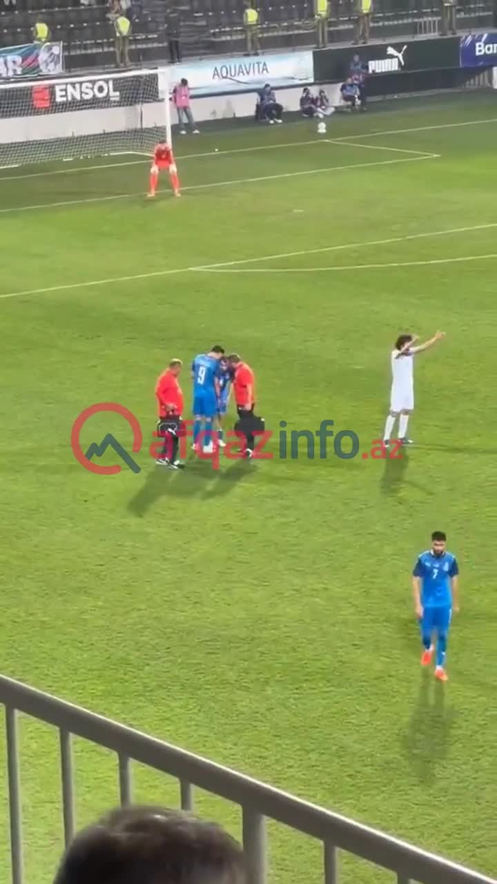 Abdulla Xaybulayev zədələnərək meydanı tərk etdi