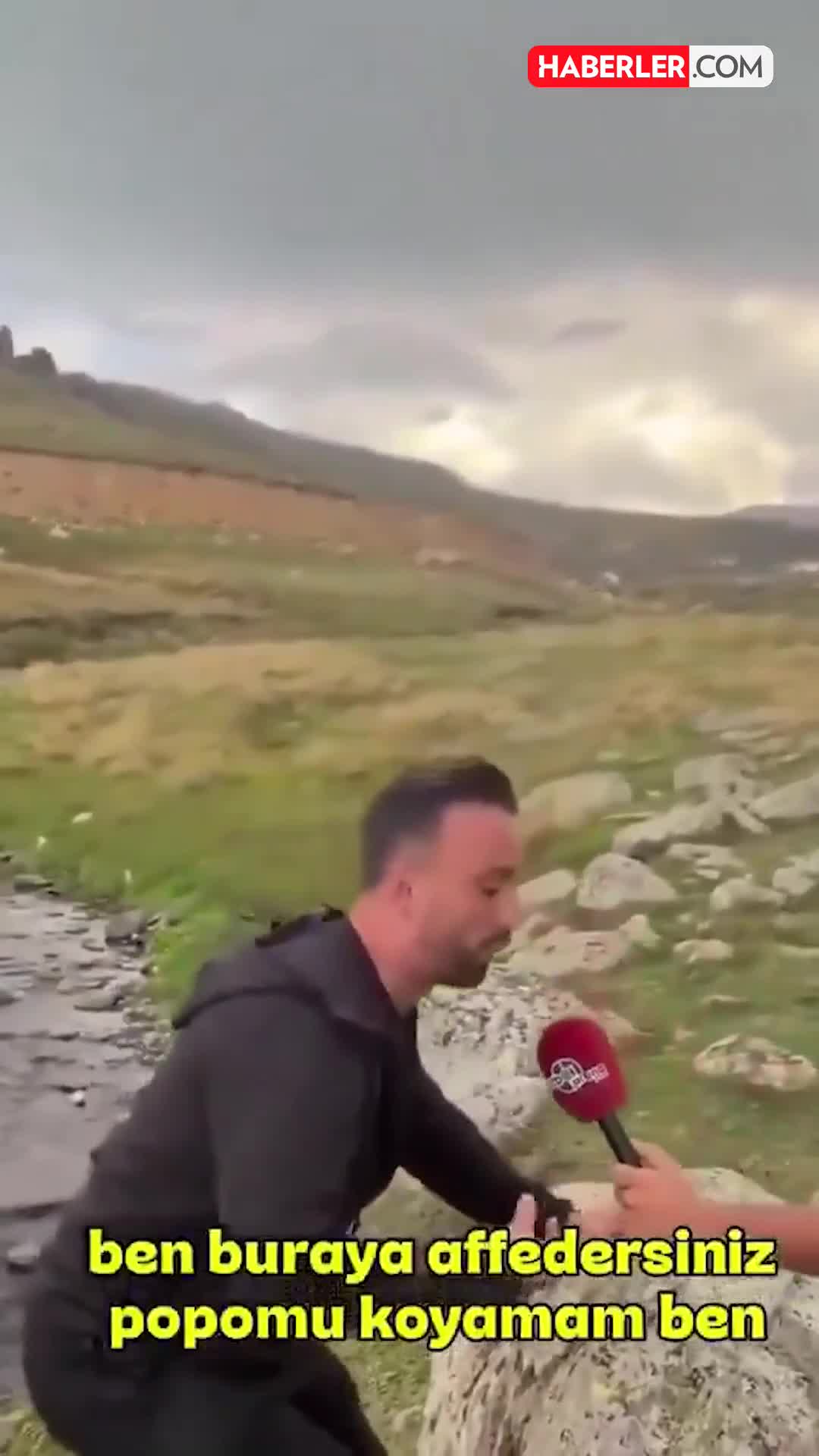 1200 km yol gedib Salahın oturduğu daşı öpdü