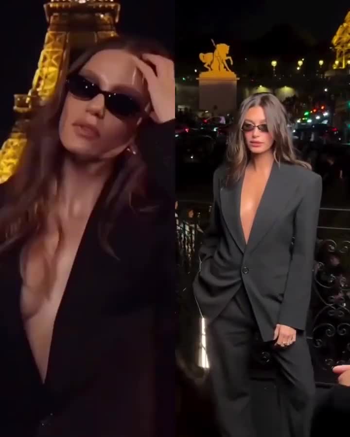 Serenay Sarıkaya və Heyli Biber eyni geyimdə