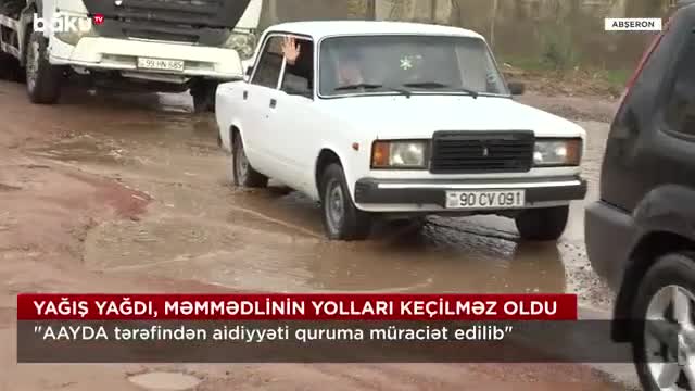 Hansısa ucqar kənd deyil -  Yağışdan sonra yol keçilməz oldu