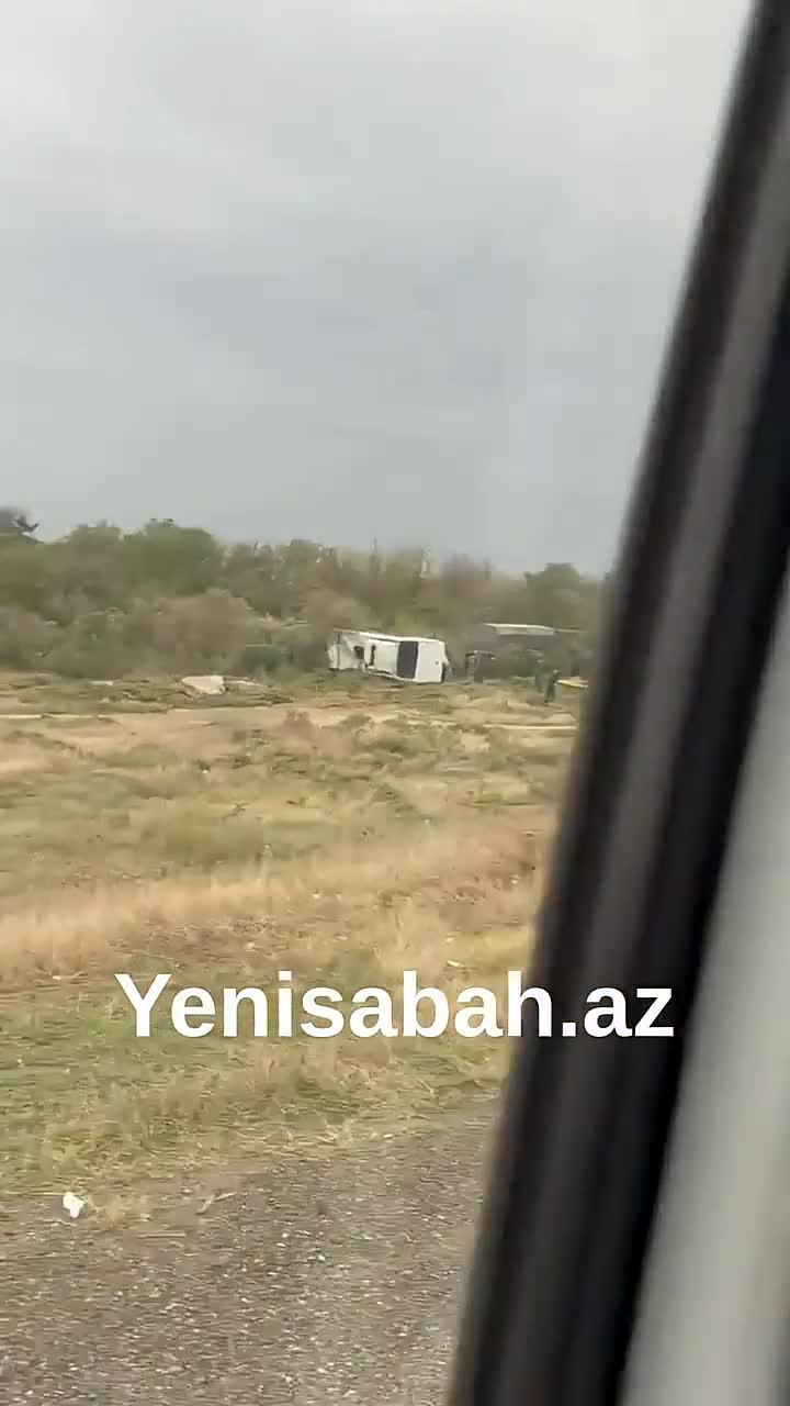 Qaradağda avtobus qəzası