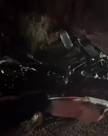Masazırda motosikletlə avtomobil toqquşdu - Ölənlər var 