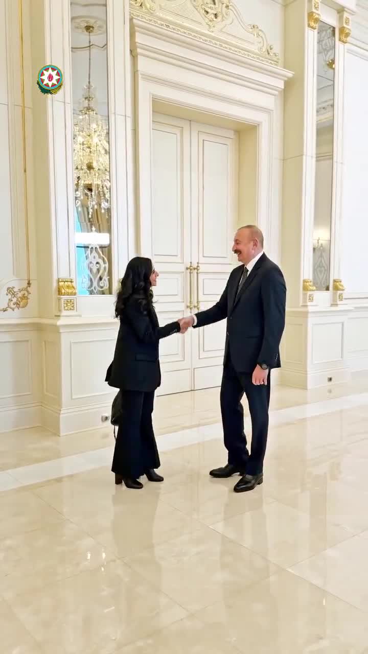 Prezidentlə Şeyxa Əl Nuveysin görüşünə dair paylaşım