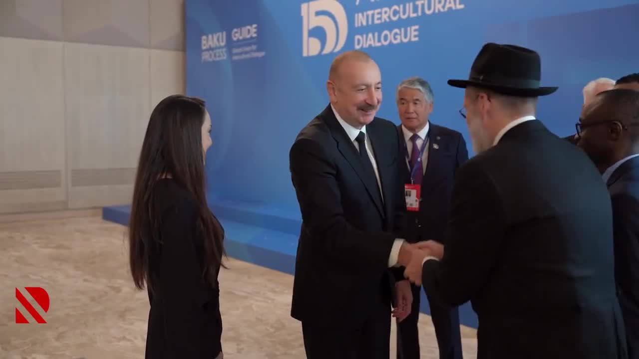 Prezident qonaqlarla görüşdü