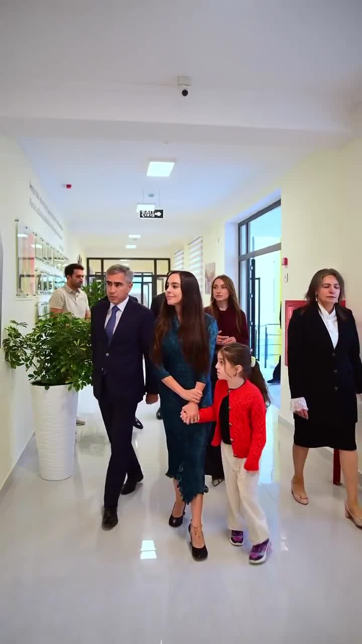 Leyla Əliyeva Şamaxıdan paylaşım etdi