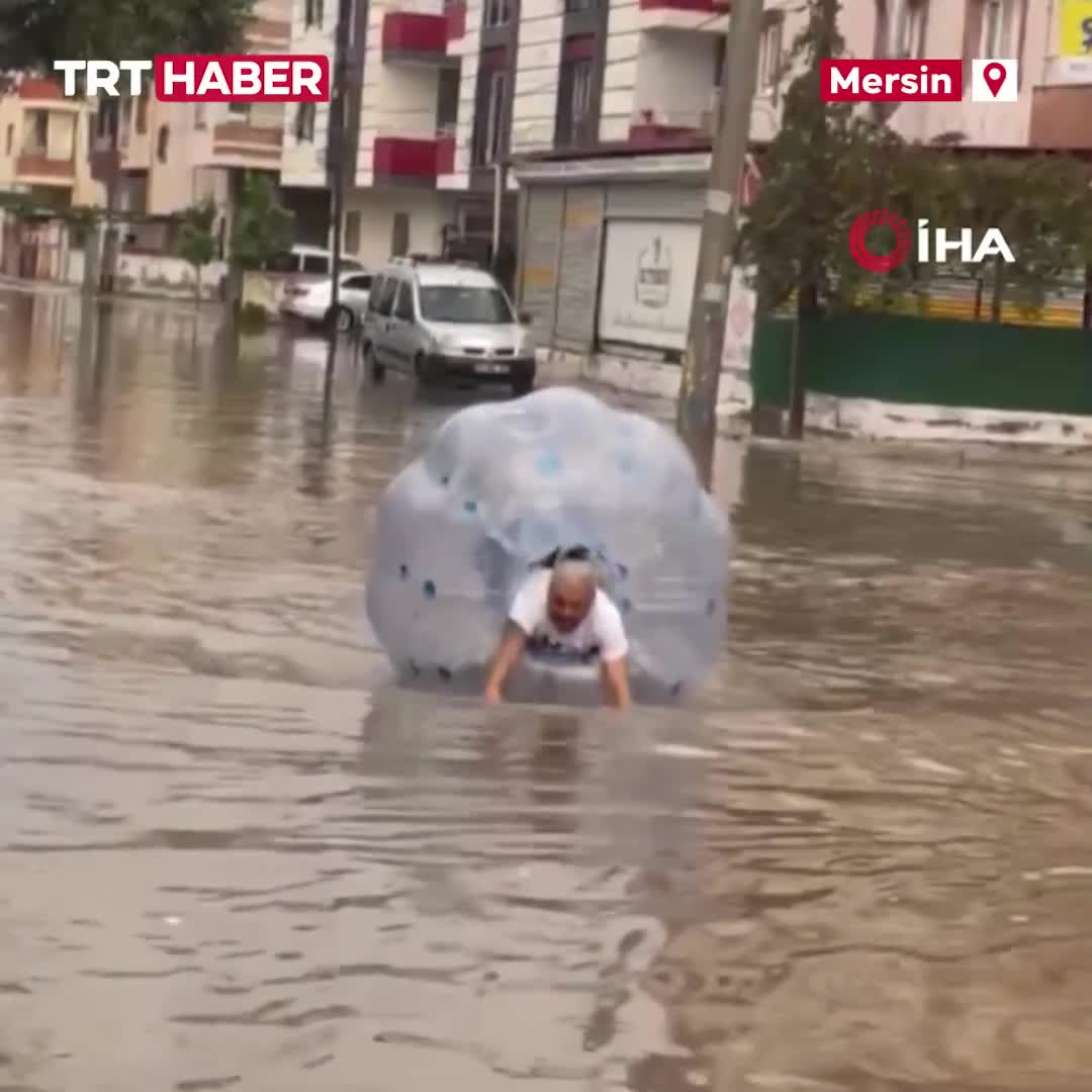 Seldə hərəkət etmək üçün bu üsula əl atdı
