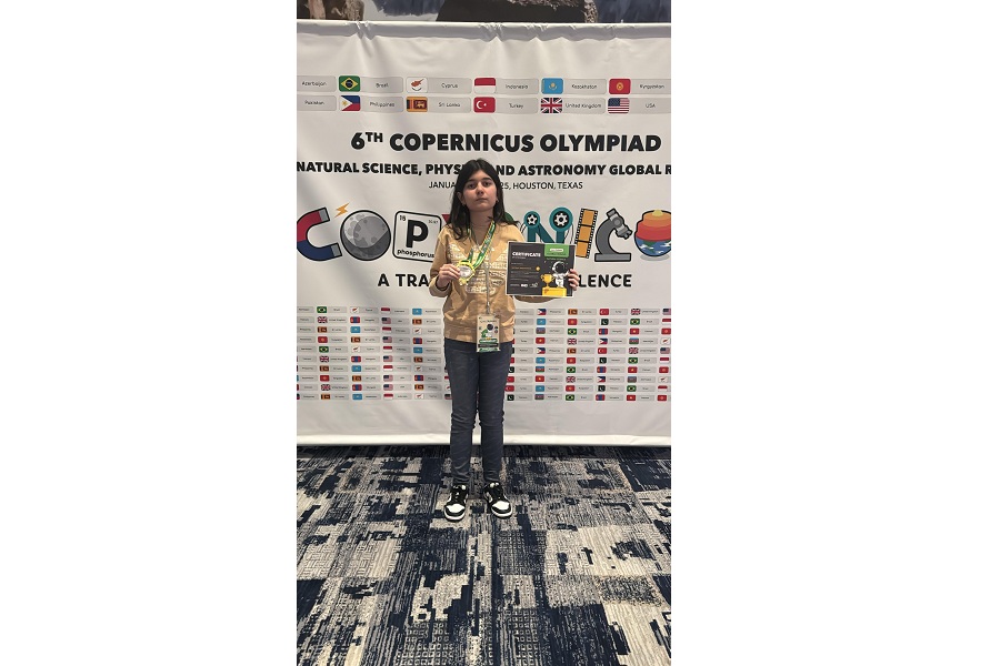 Azərbaycanlı şagird Kopernik Olimpiadasında qızıl medal qazandı