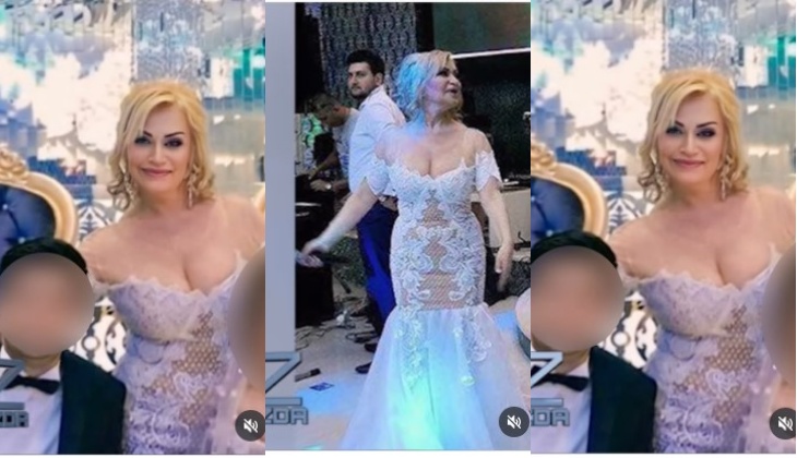 Müğənni Sevda Kazımova oğlunun toyunda geyindiyi 