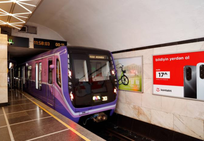 Metropolitenə bu reklam 