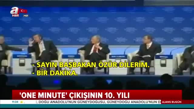 Başkan Erdoğan'ın Davos’taki 'one minute' çıkışının 10. Yılı!.
