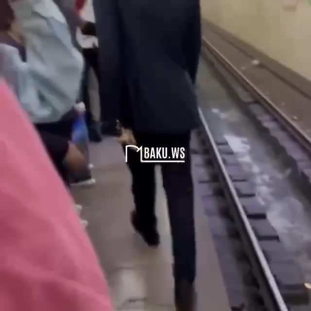 Bakı metrosunda qorxulu anlar