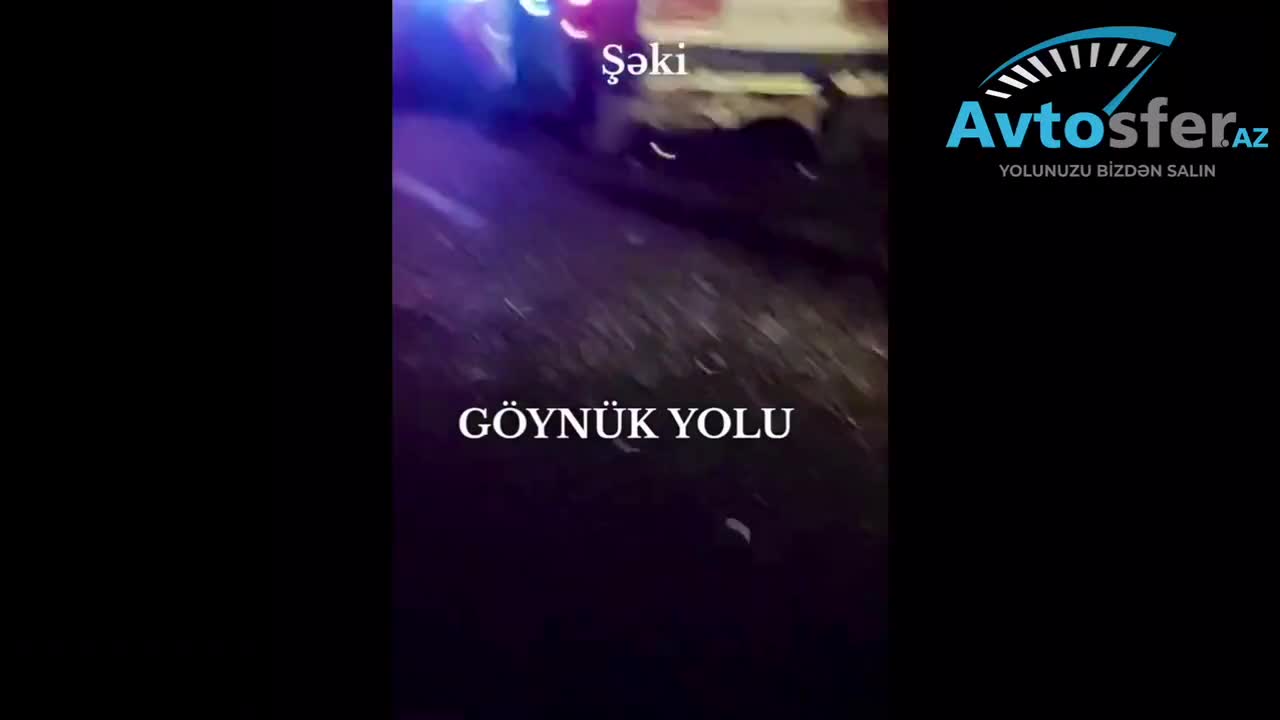 “VAZ” yük maşınıyla toqquşdu, sürücü və sərnişin..