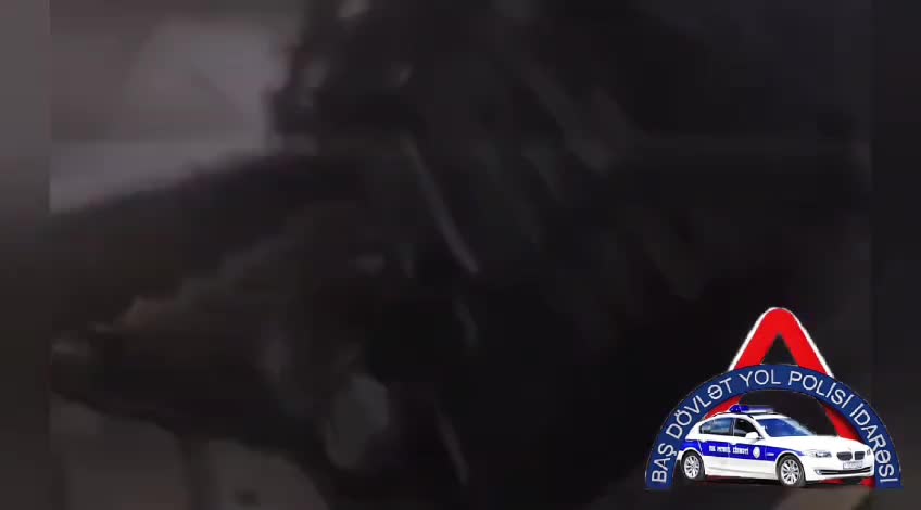 Sürüşkən yol, yüksək sürət və ağır nəticə