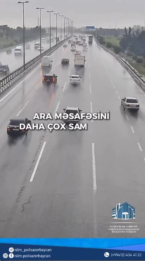 Nasaz avtomobil yolun ortasında dayandı