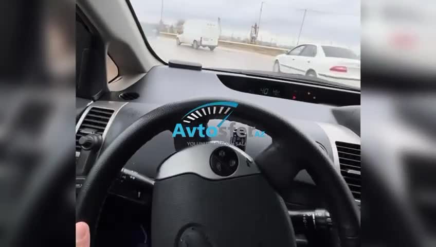 Sürücü videosunu çəkib özünü “TikTok”da ifşa etdi 