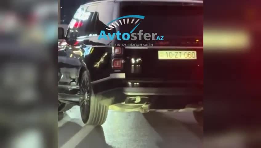 Qoşa xətti tapdalayan “Range Rover” sürücüsü iki maşını vurdu