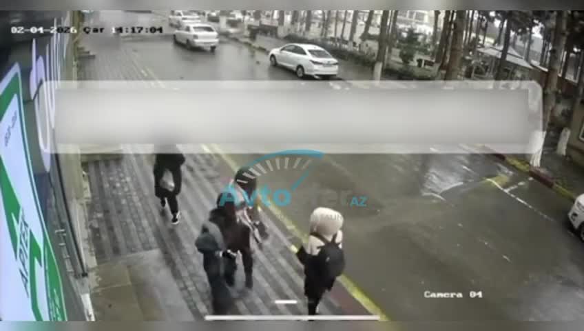 Xırdalanda ağac hərəkətdə olan maşının qarşısına aşdı 