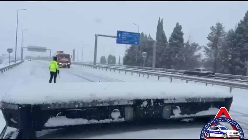 DYP əlverişsiz hava şəraitində xidmət aparır